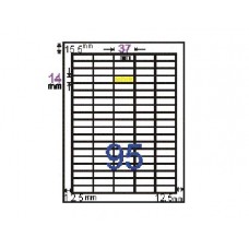 《鶴屋》雷射/噴墨/影印三用電腦標籤L1437  95格(1900片/包)
