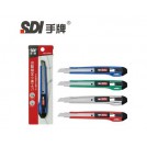 《SDI》美工刀3406C(附替換刀片 12支/打)